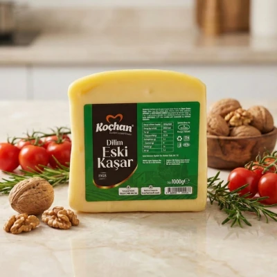 Dilim Eski Kaşar (1000 Gr.) Dilim Eski Kaşar (1000 Gr.)
